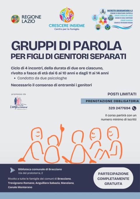 locandina gruppi di parola