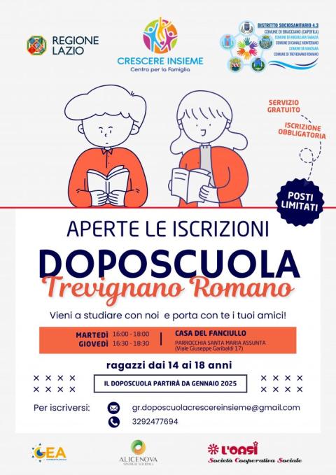 locandina doposcuola