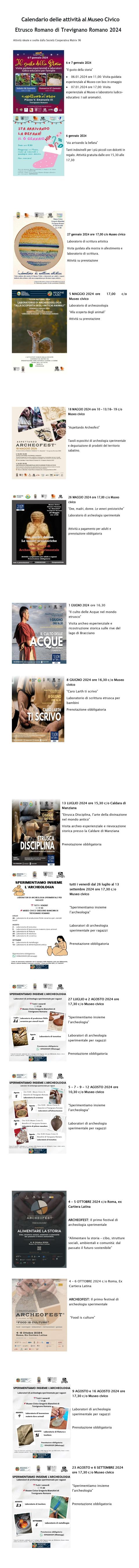 calendario attività 2024