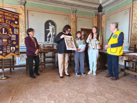 premiazione un poster per la Pace 2