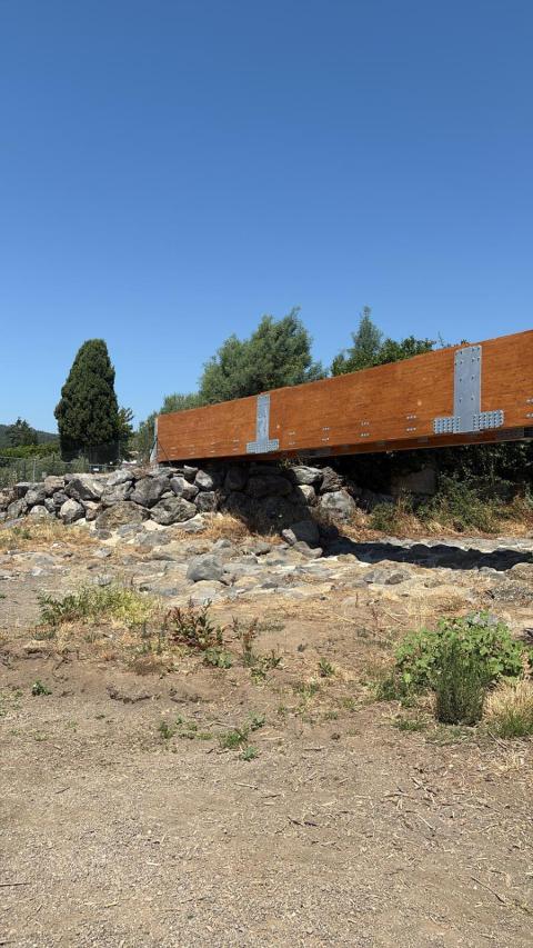 ponte fosso della Morichella ponte fosso della Morichella