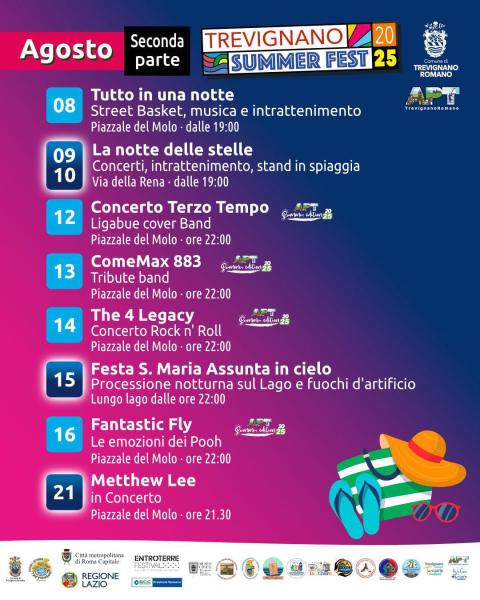 programma agosto 2