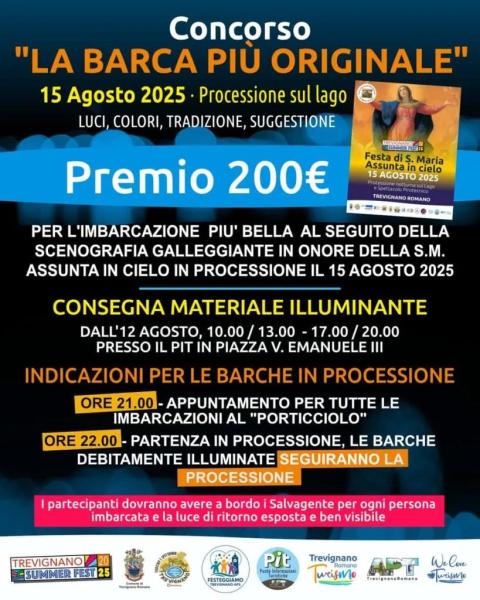 concorso la barca più originale