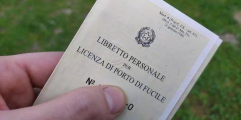 tesserino venatorio
